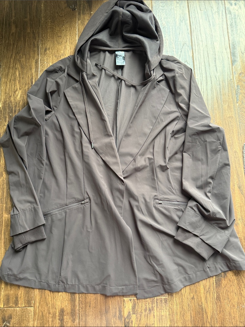 Women's brown Avis active blazer w/uv protection
